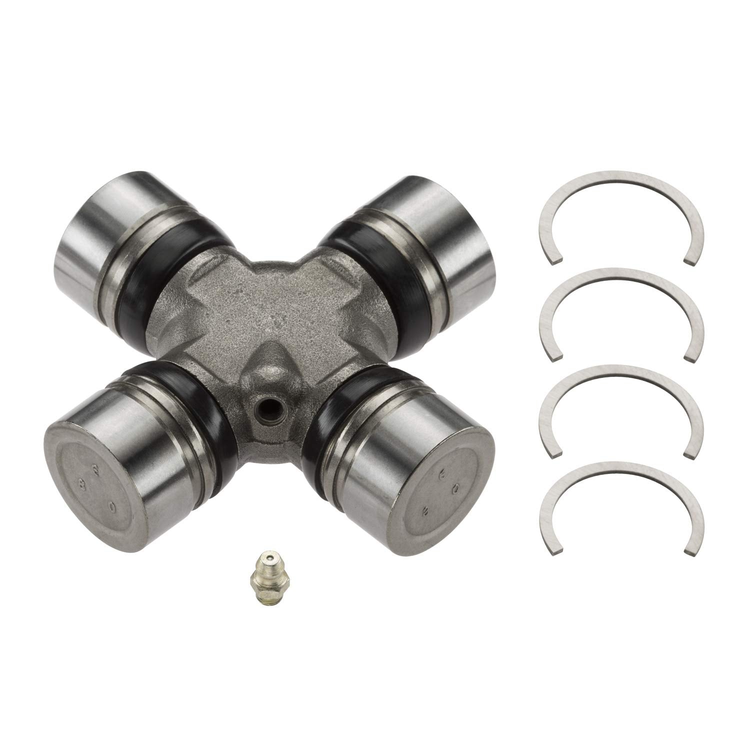 Champion MOOG front view showing full greaseable universal joint and robust construction