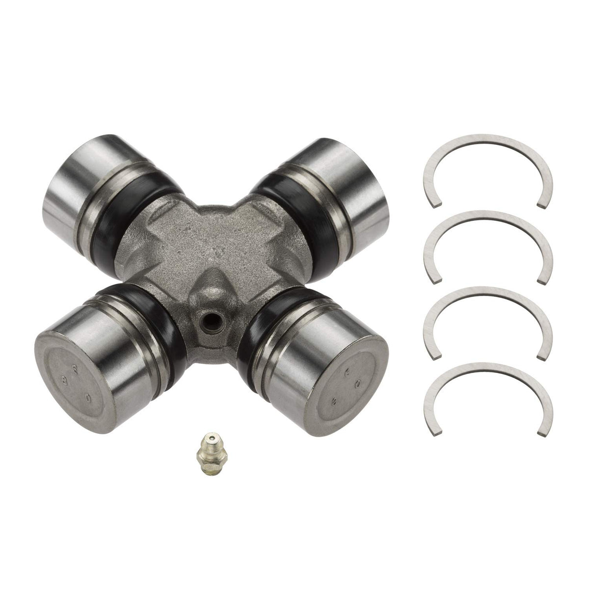 Champion MOOG front view showing full greaseable universal joint and robust construction