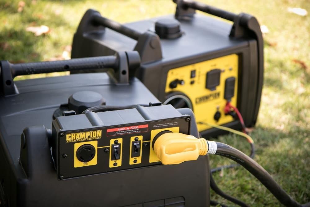 Champion ParaLINK circuit breakers closeup providing overload protection peace-of-mind