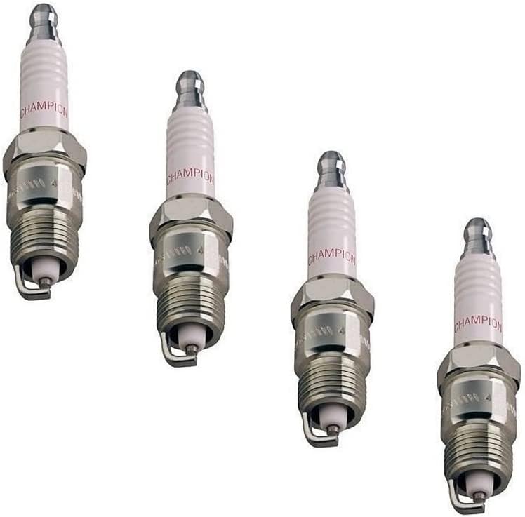 Champion QL78YC electrode close-up highlighting construction for consistent spark delivery