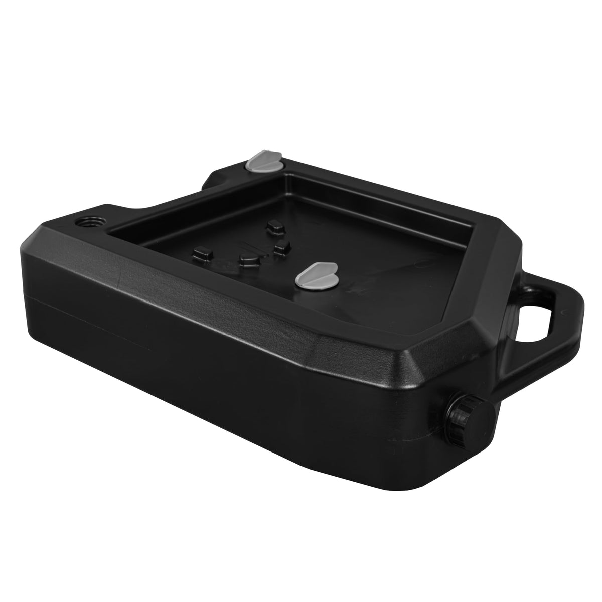 CHAPIN 48004 front overhead view showing splash-resistant target for cleaner captures
