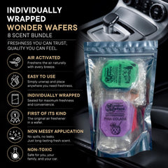 CHAPTER 29 close-up of an individually wrapped wafer highlighting hygienic convenience