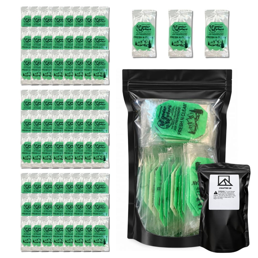 CHAPTER 29 front pack showing Wonder Wafers and Fresh N Clean benefit