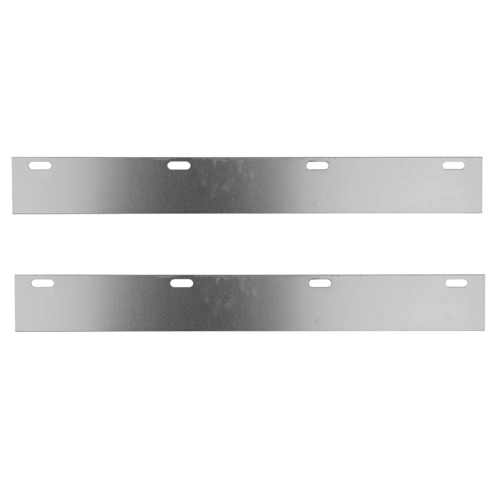 CHDT66 close-up of DOT-2 reflective strip adhered to plate highlighting high-visibility benefit