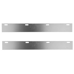 CHDT66 close-up of DOT-2 reflective strip adhered to plate highlighting high-visibility benefit