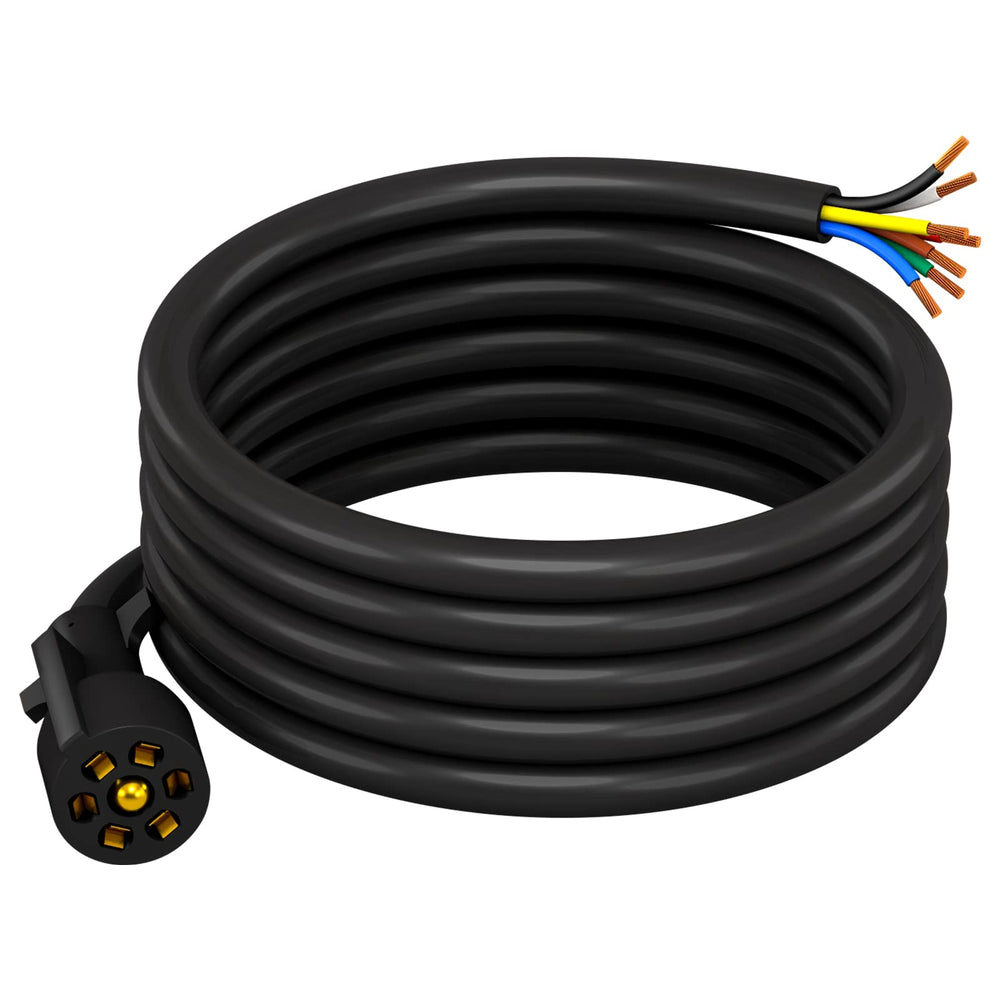CheeMuii front plug overview showing secure 7-pin connection and reliable towing