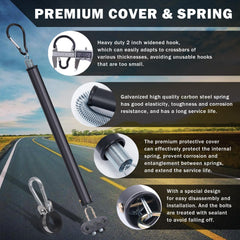 CheeMuii close-up of galvanized spring highlights corrosion resistance and long-lasting elasticity