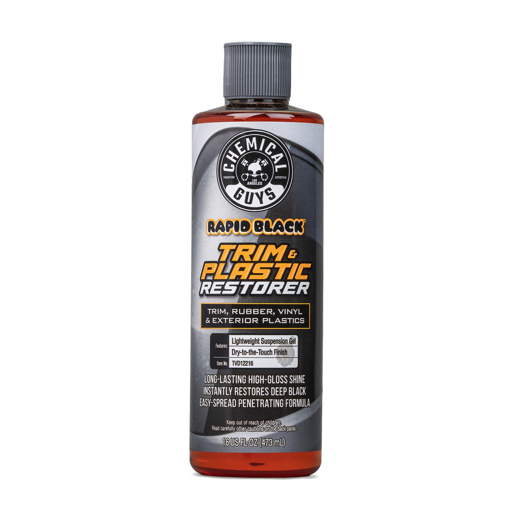 Chemical Guys front label showing product name and size for quick ID and trust