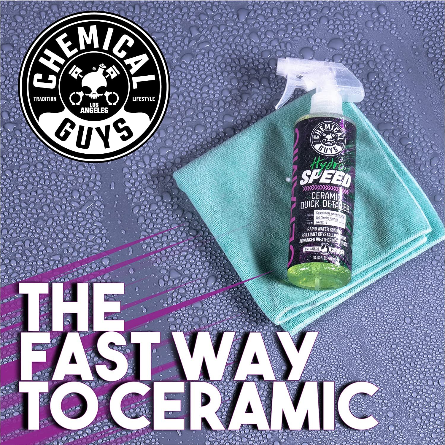 Chemical Guys bucket with Cyclone Dirt Trap reducing dirt transfer