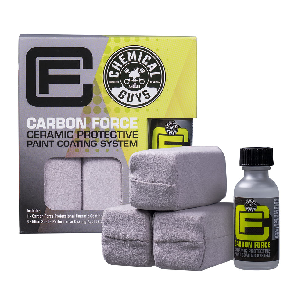 Chemical Guys Carbon Force bottle front view showing product benefits