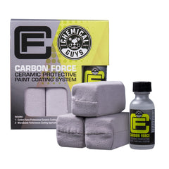 Chemical Guys Carbon Force bottle front view showing product benefits