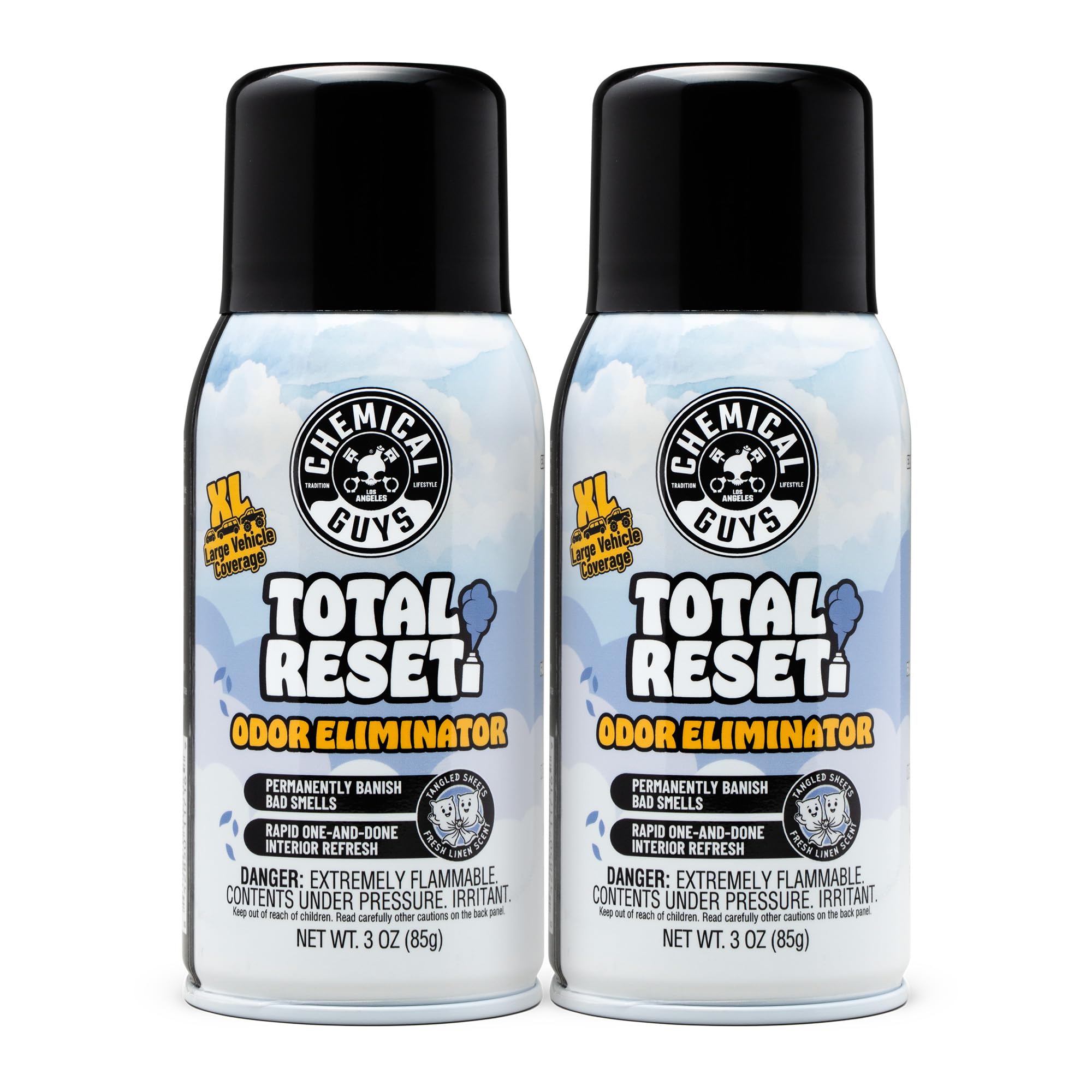 Chemical Guys fogger front packaging showing brand and scent for quick identification
