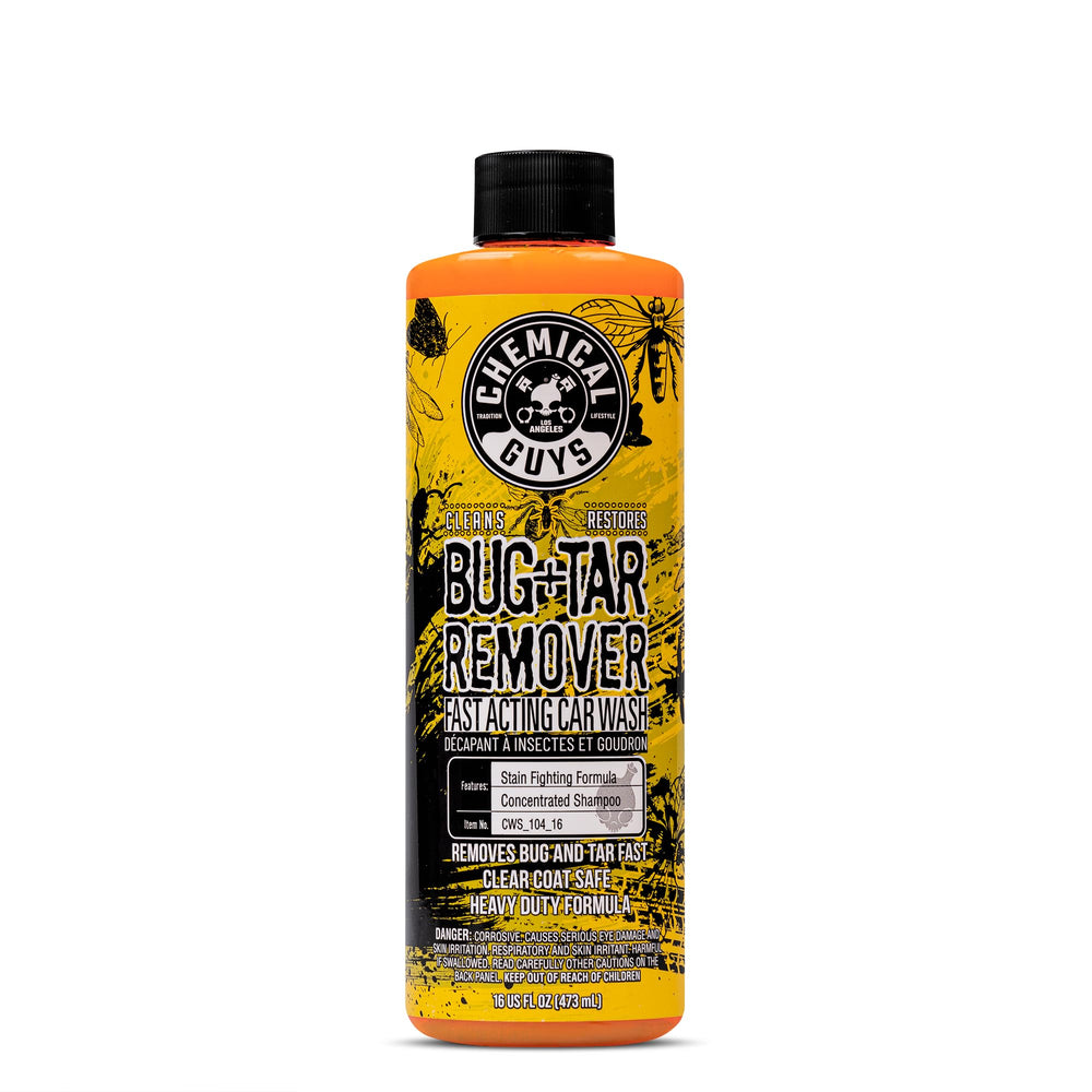Chemical Guys front label 16 oz bottle showing product identity and benefits