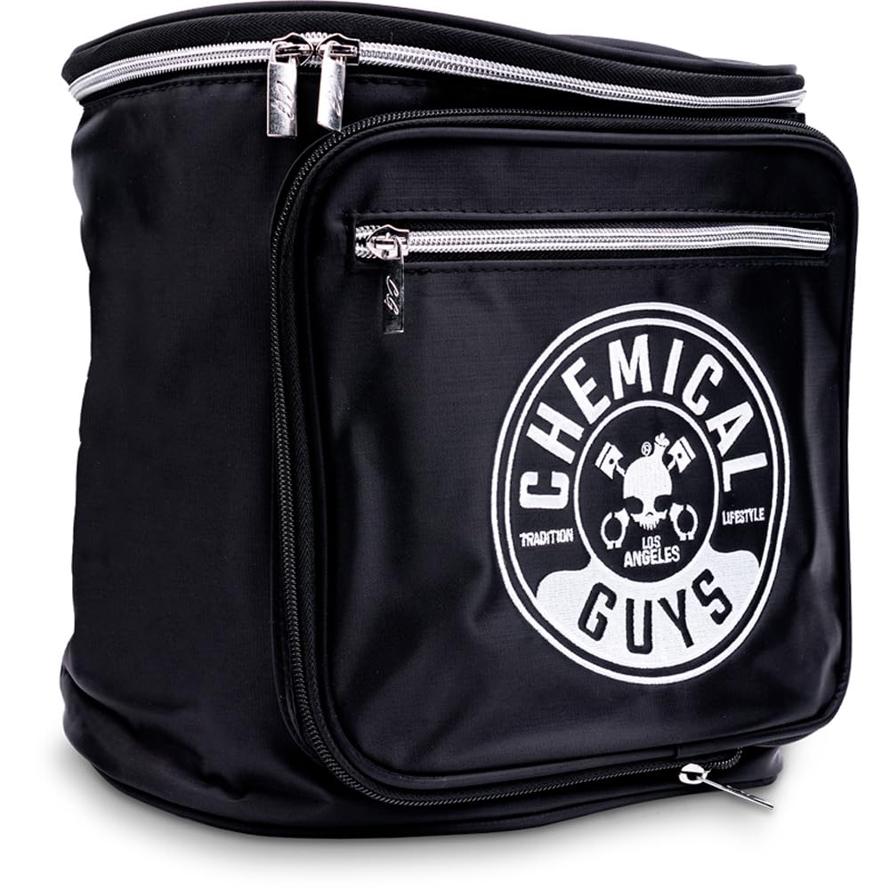Chemical Guys front packaging organizer showing compact, secure storage benefit