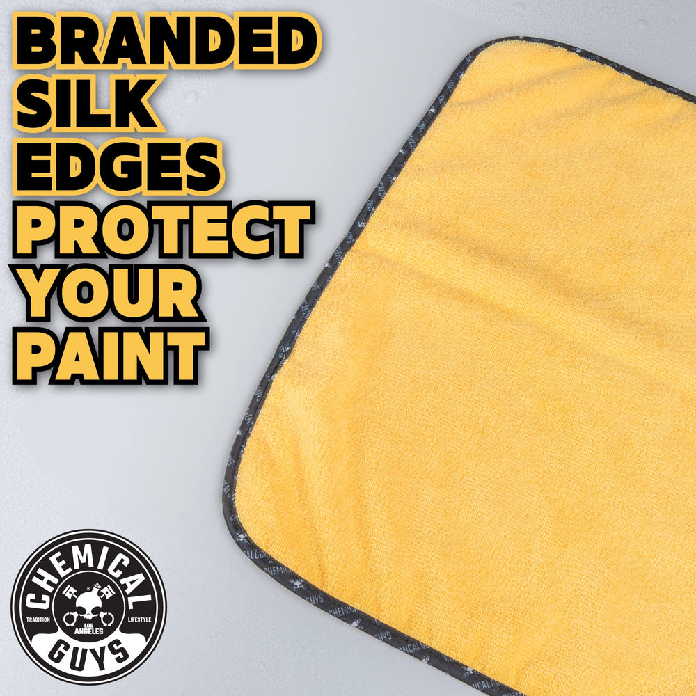 Chemical Guys close-up of high-pile fibers highlighting absorbency and scratch-free benefit