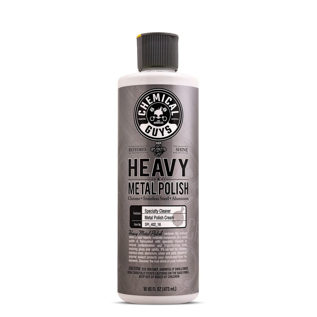 Chemical Guys front label showing product and benefits