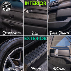 Chemical Guys HydroShield revived dashboard with reduced dust and improved gloss