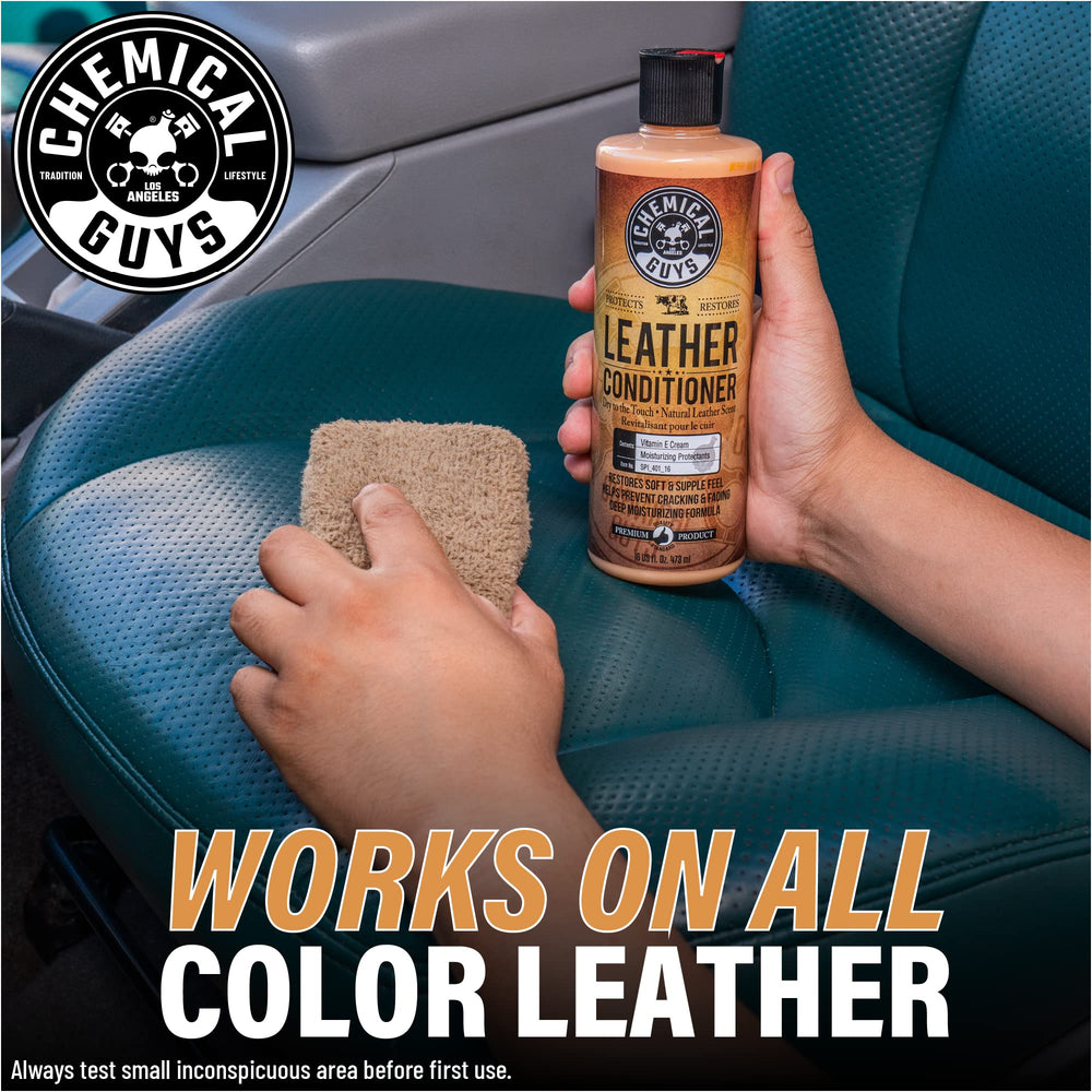 Chemical Guys treating an RV interior demonstrating large-surface use