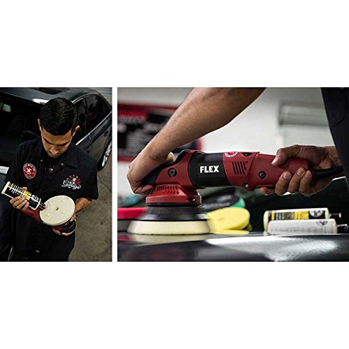Chemical Guys used with a dual-action polisher showing efficient correction and speed