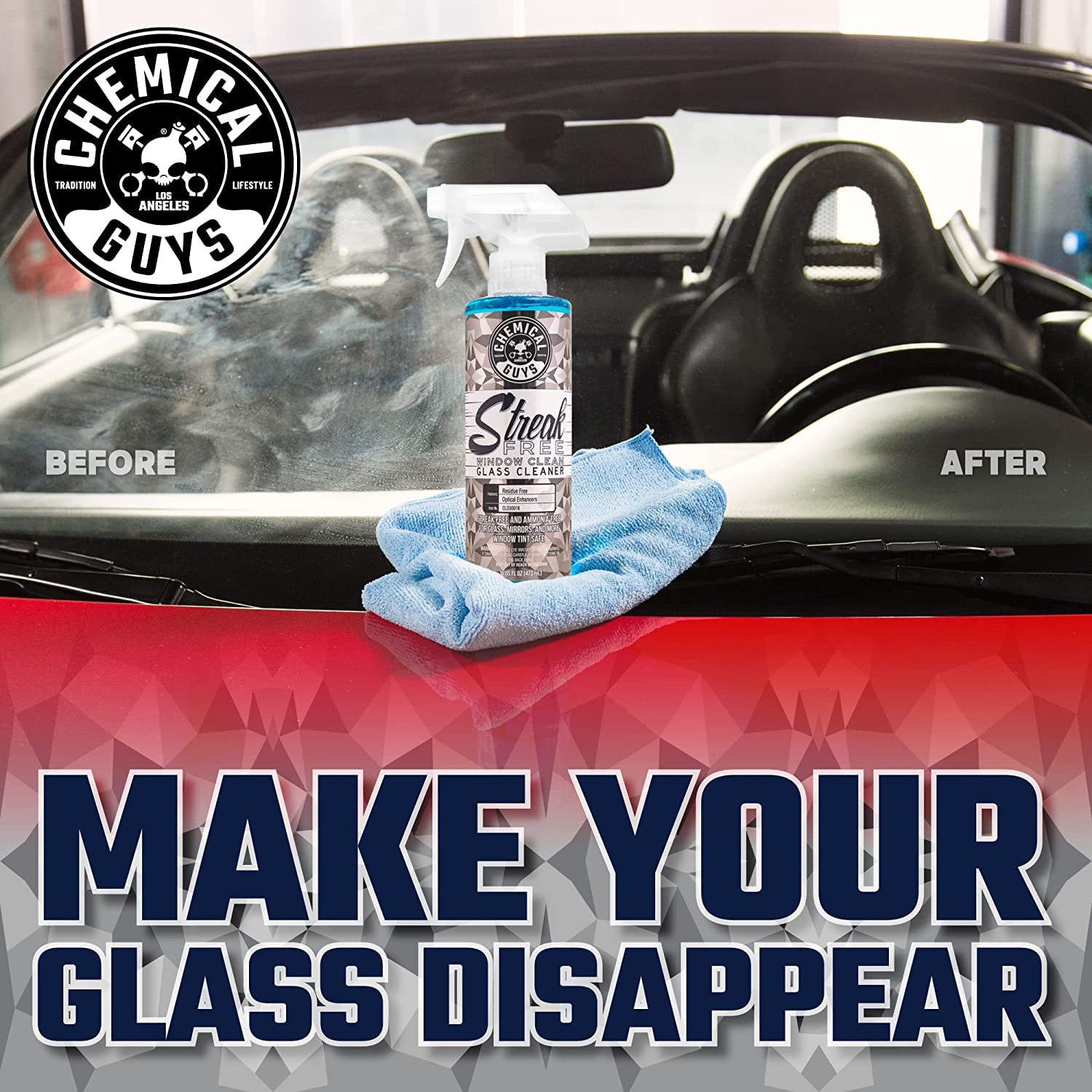 Chemical Guys microfiber towels and applicators delivering lint-free wiping benefits