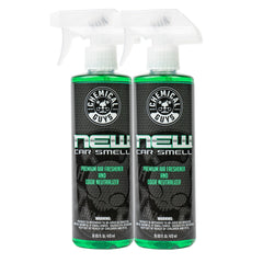 Chemical Guys bottle front label showing product name and benefits