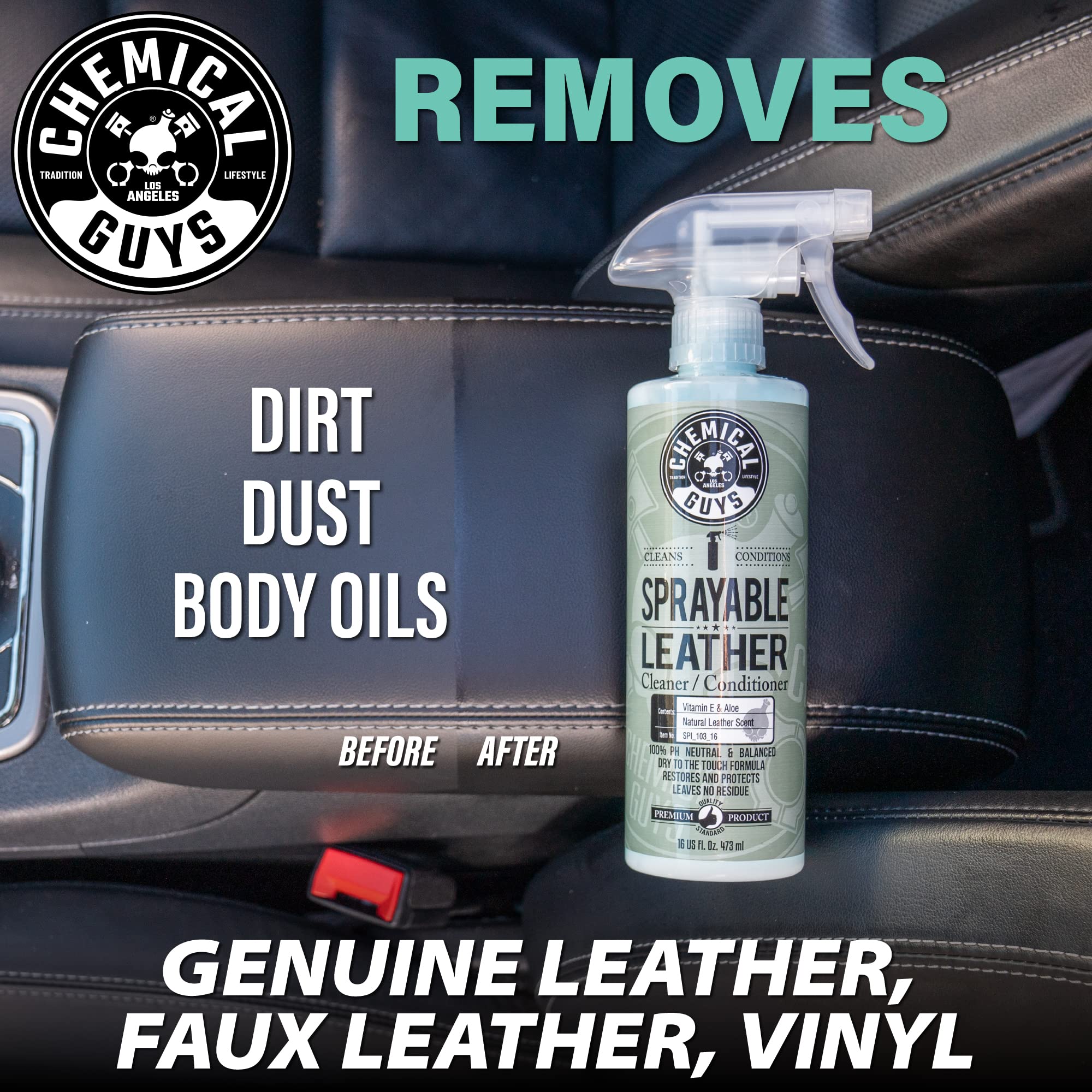 Chemical Guys used on shoes jacket and bag to preserve appearance