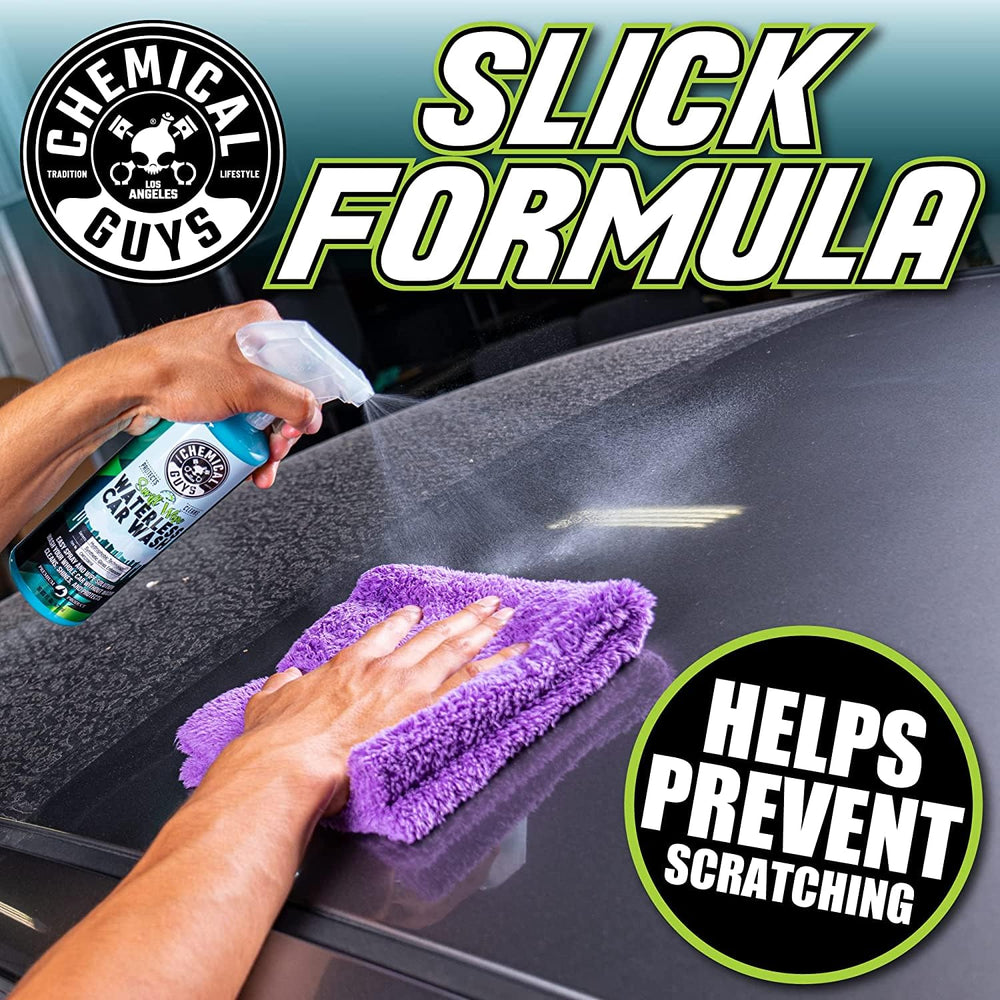 Chemical Guys Swift Wipe cleaning plastic trim and restoring uniform appearance