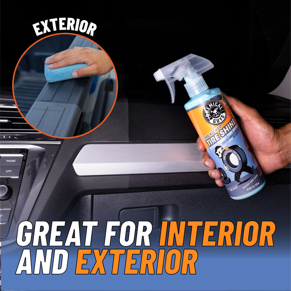 Chemical Guys texture detail highlighting wet-look sheen and protection