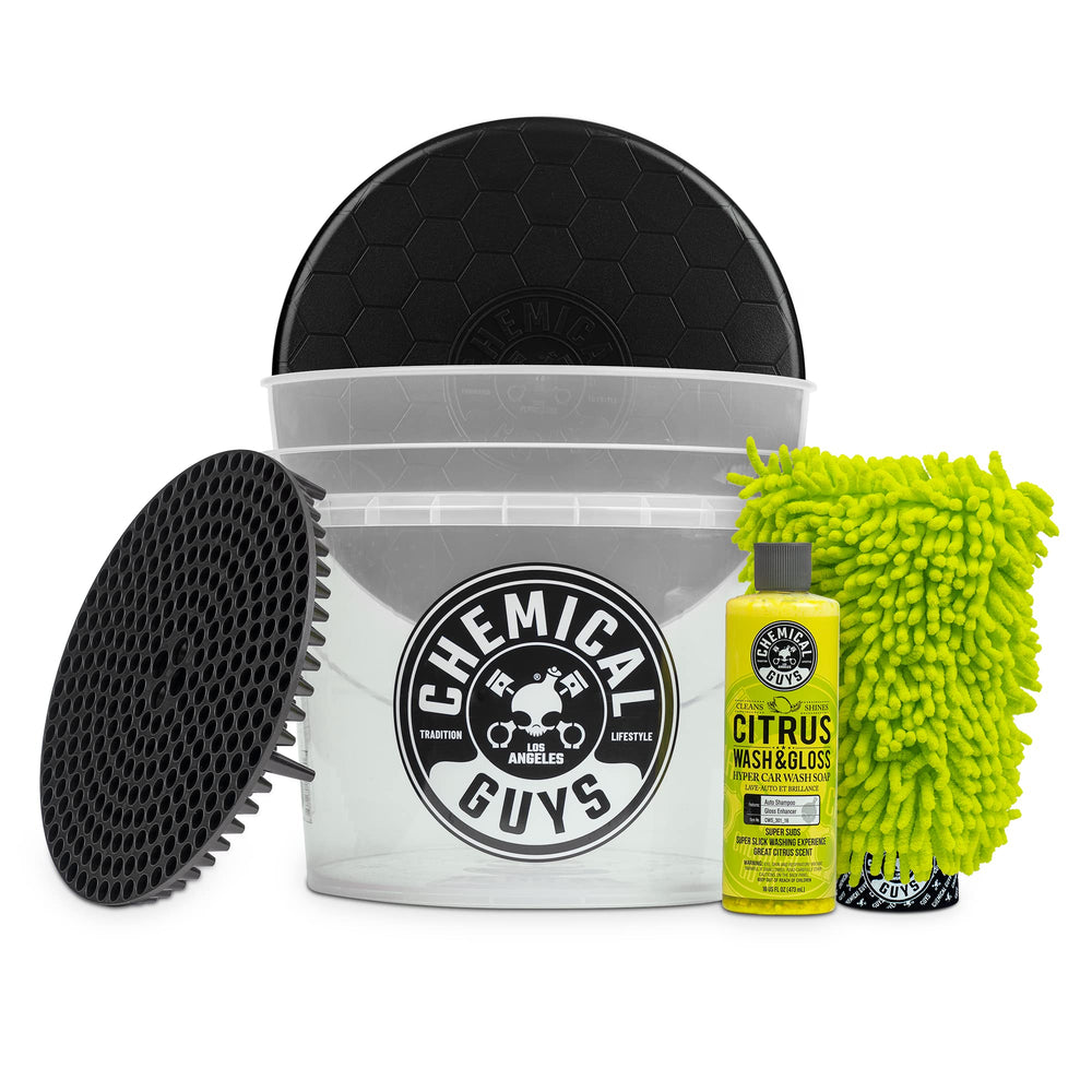 Chemical Guys front packaging showing full kit for organized washes