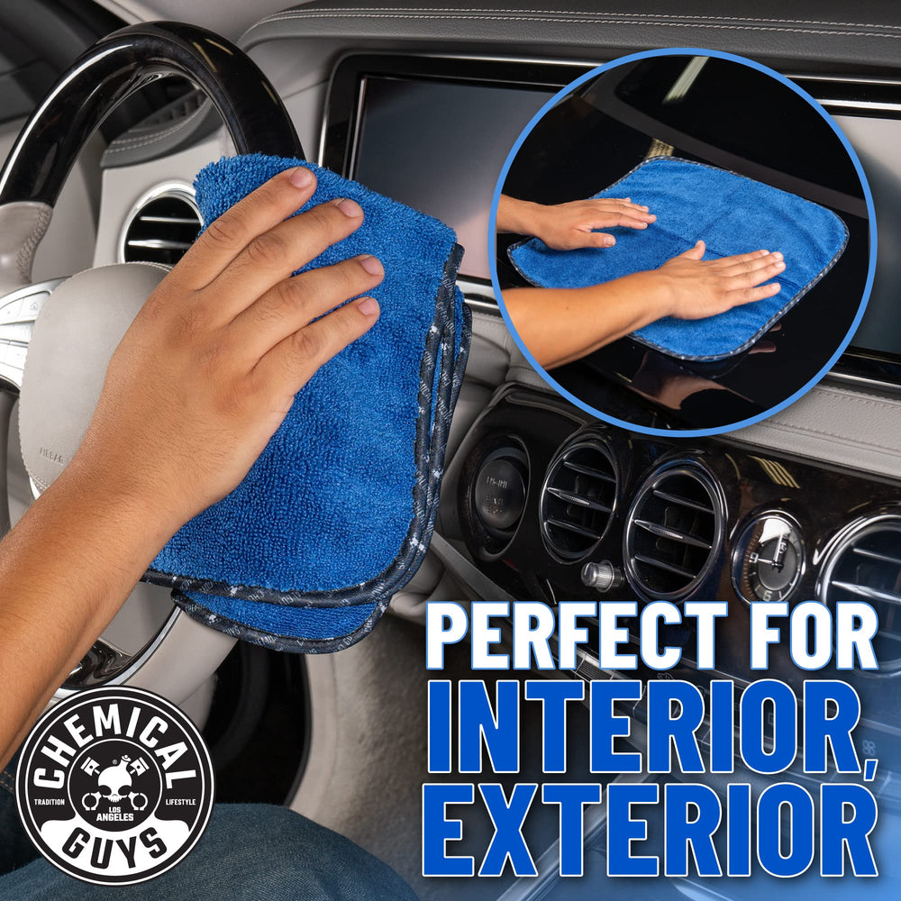 Chemical Guys towel buffing polish from paint leaving clear surface