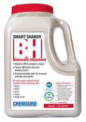 Chemsorb front view with red cap for quick identification and faster cleanup
