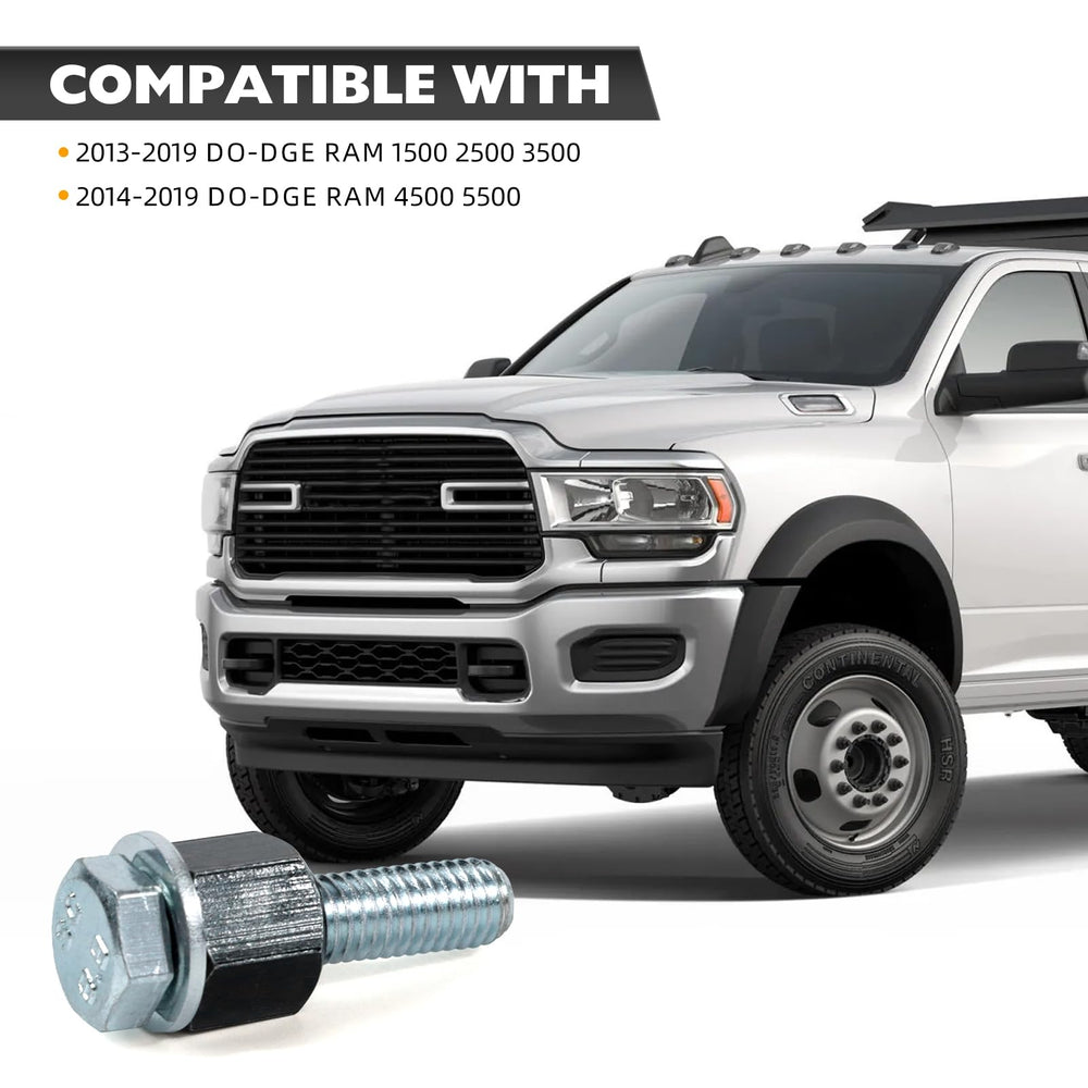 CHENACC hardware installed on a RAM truck demonstrating secure sidestep attachment
