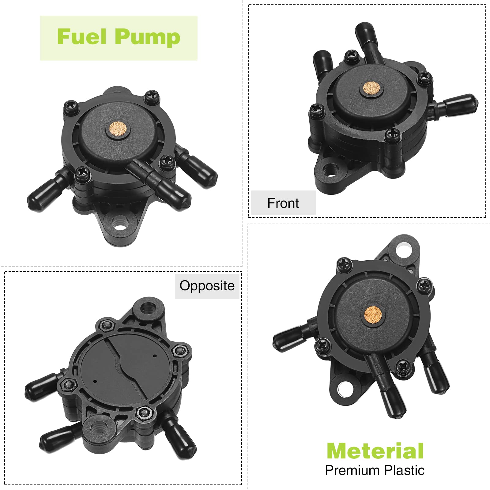 CHENGU fuel pump installed in mower demonstrating immediate performance benefit