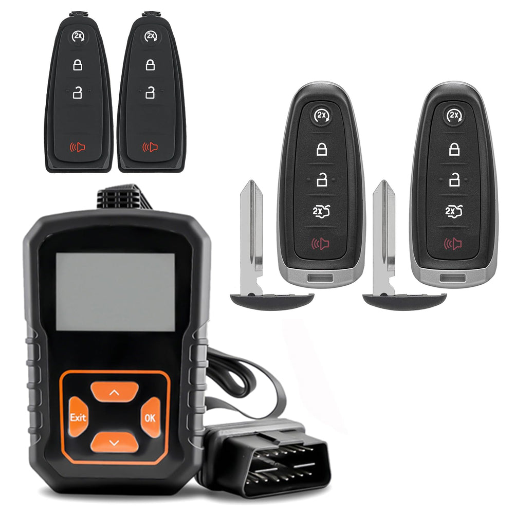 CHIJUIYZKEY front packaging showing kit contents and vehicle compatibility benefit