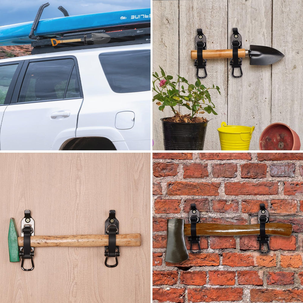 ChimimeDecor installed in garage on wall rack showing organized storage and space saving