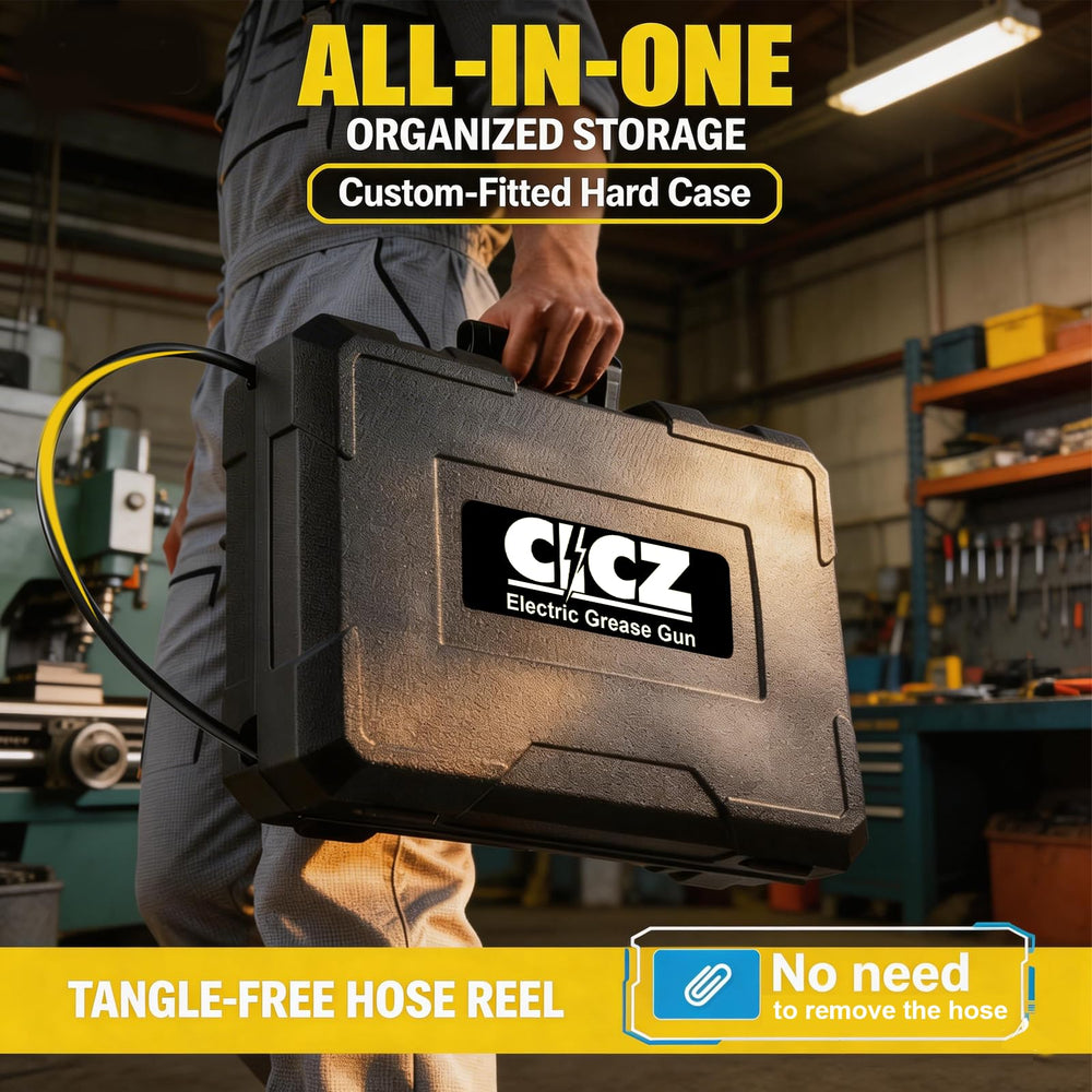CICZ scale comparison on workbench demonstrating compact portability