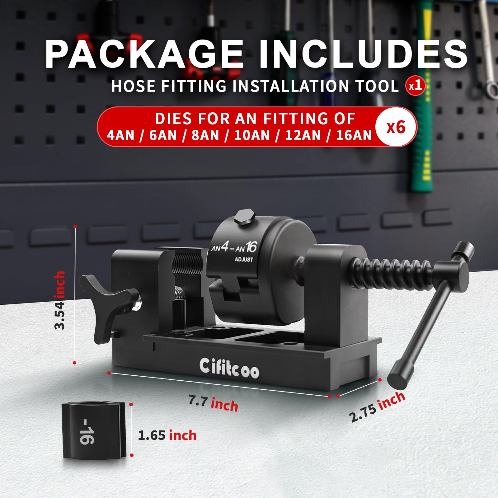 CIFITCOO aluminum surface finish detail emphasizing durable construction