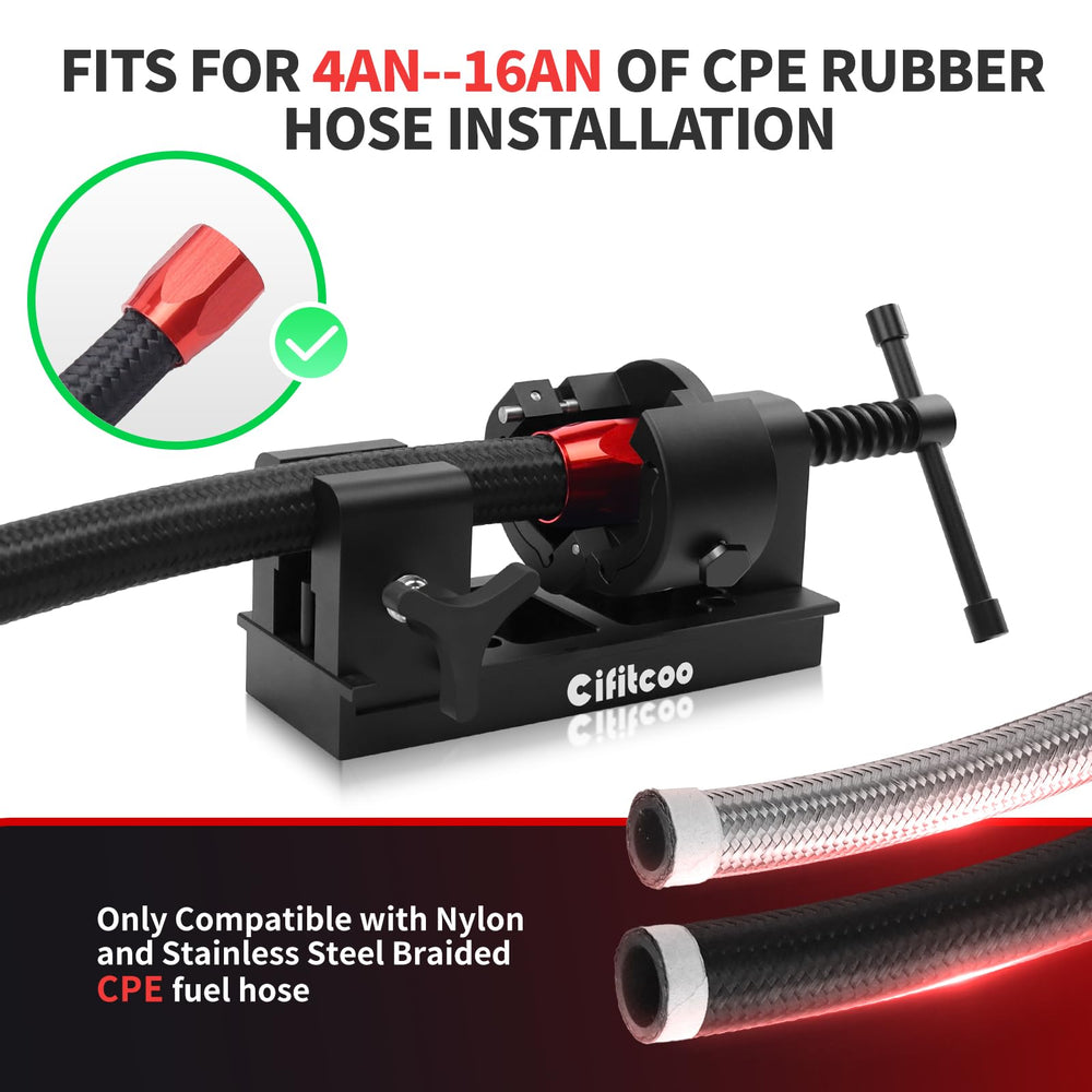 CIFITCOO size comparison with ruler showing compact, portable design