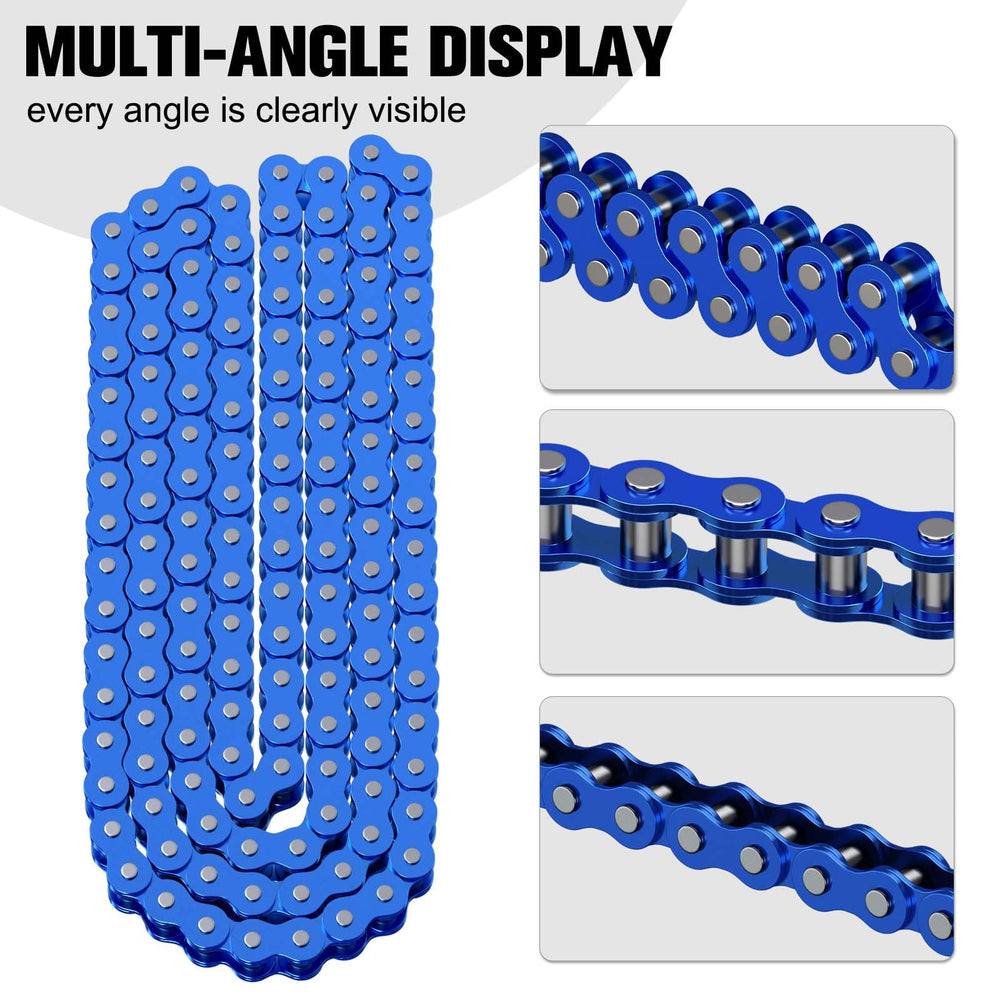 CILOYU close-up of 140-link roller chain demonstrating durable links for improved wear resistance