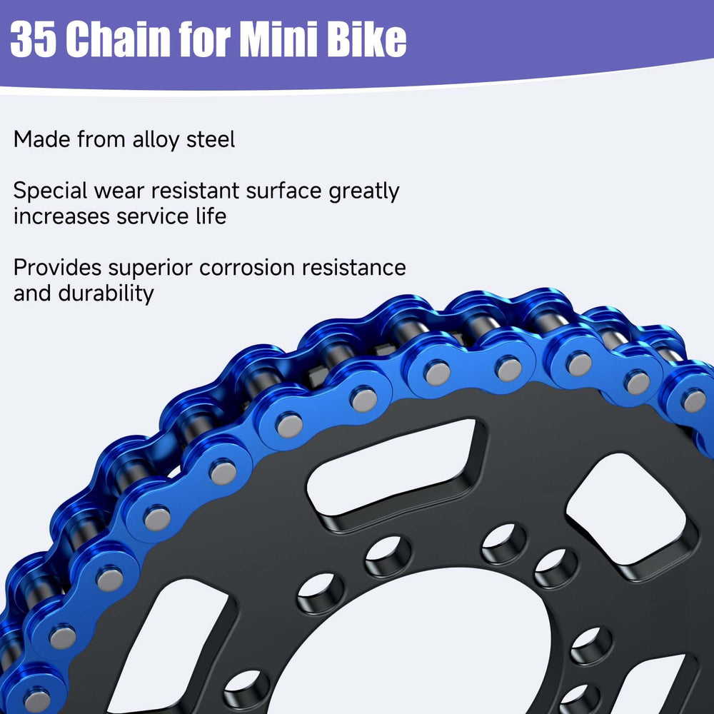 CILOYU chain surface macro showing corrosion-resistant finish for longer outdoor use