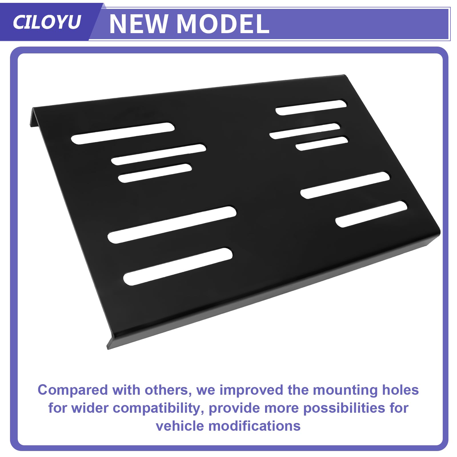 CILOYU turned-down edge profile showing reinforced stiffener that resists bending under load