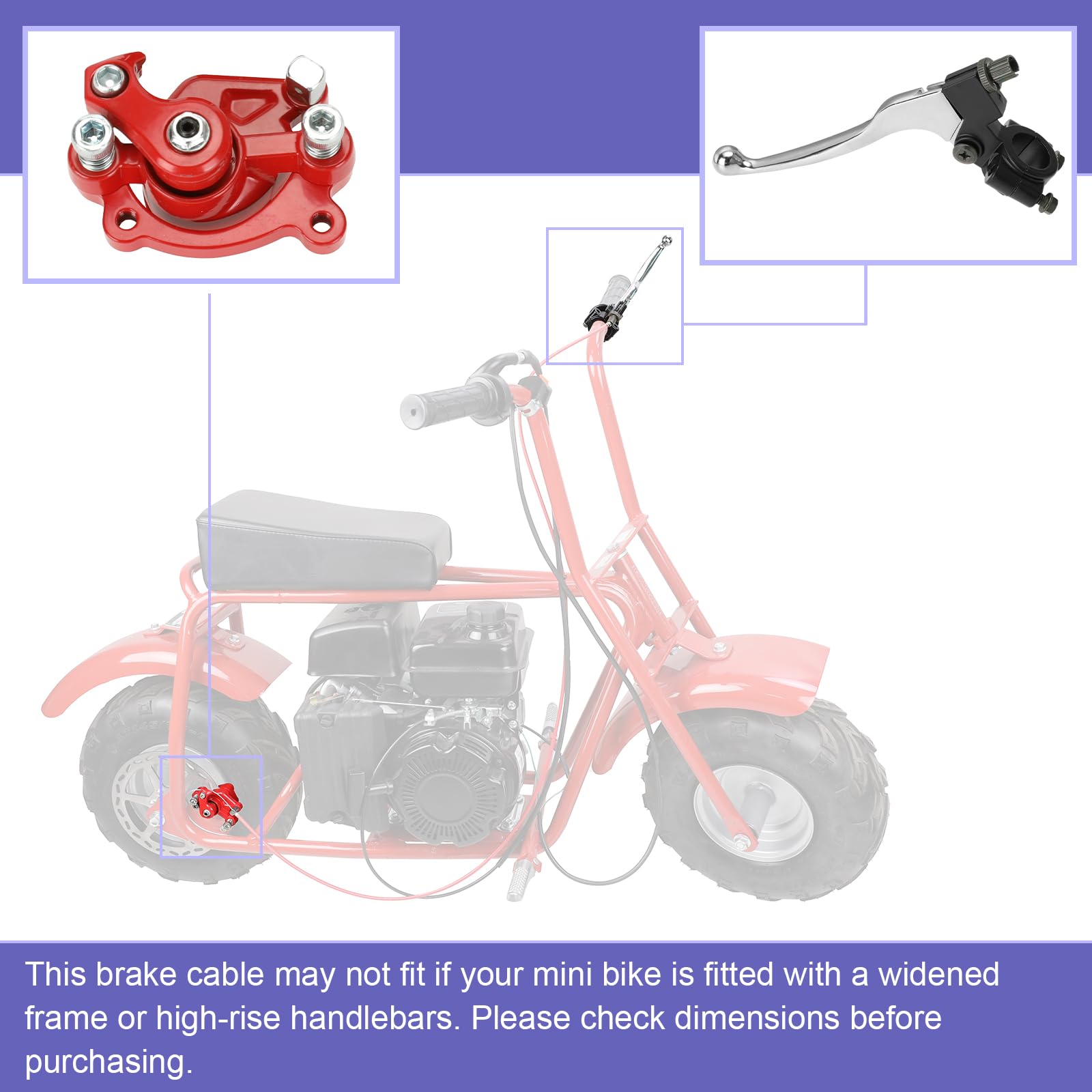 CILOYU lever mounted on 7/8 inch handlebar demonstrating correct fitment