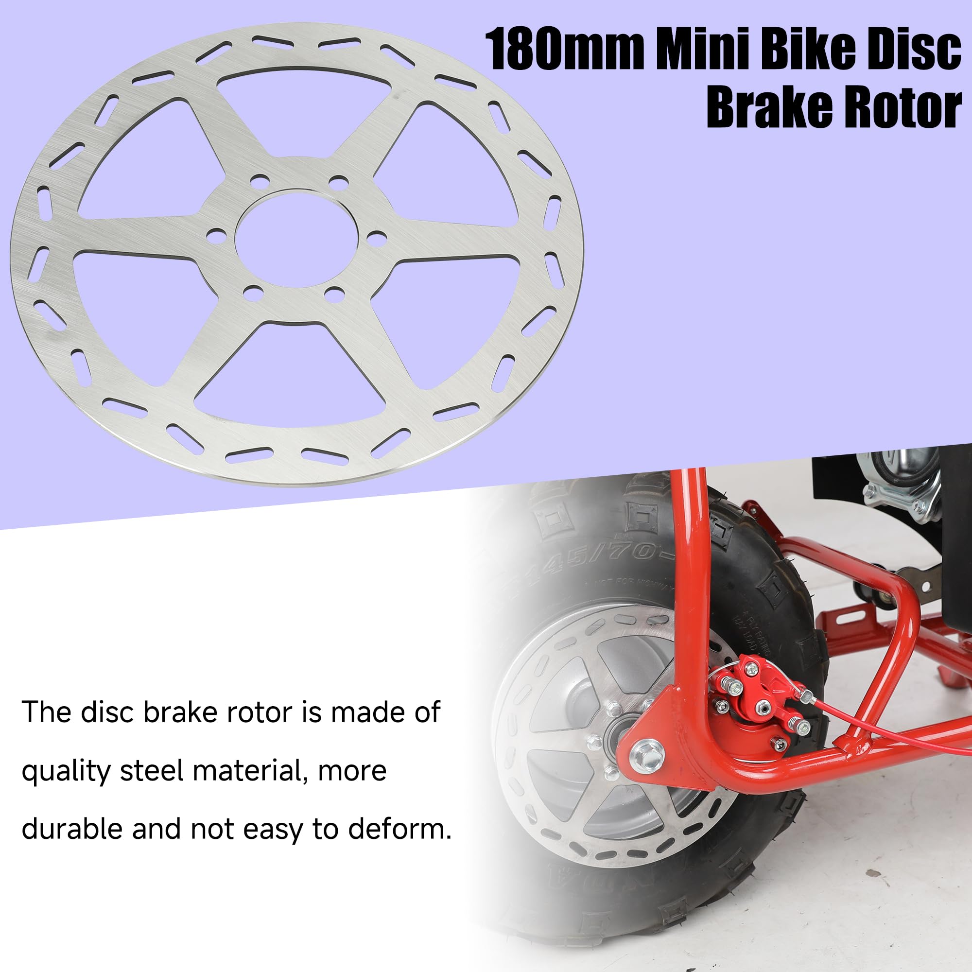 CILOYU rear caliper mounted on bike illustrating stronger braking performance