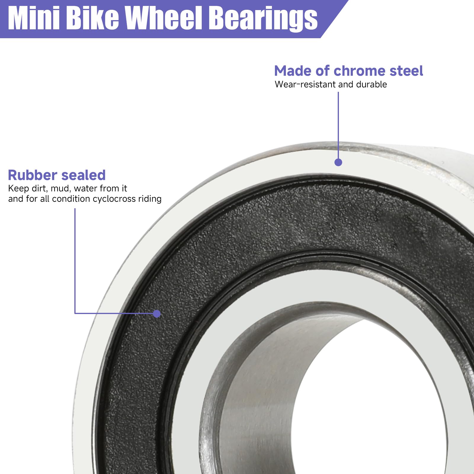 CILOYU axle next to ruler showing 325mm length for correct sizing