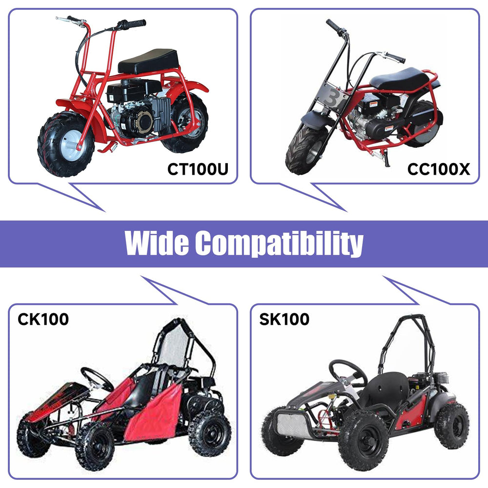 CILOYU sprocket beside ruler to show mounting distances and scale