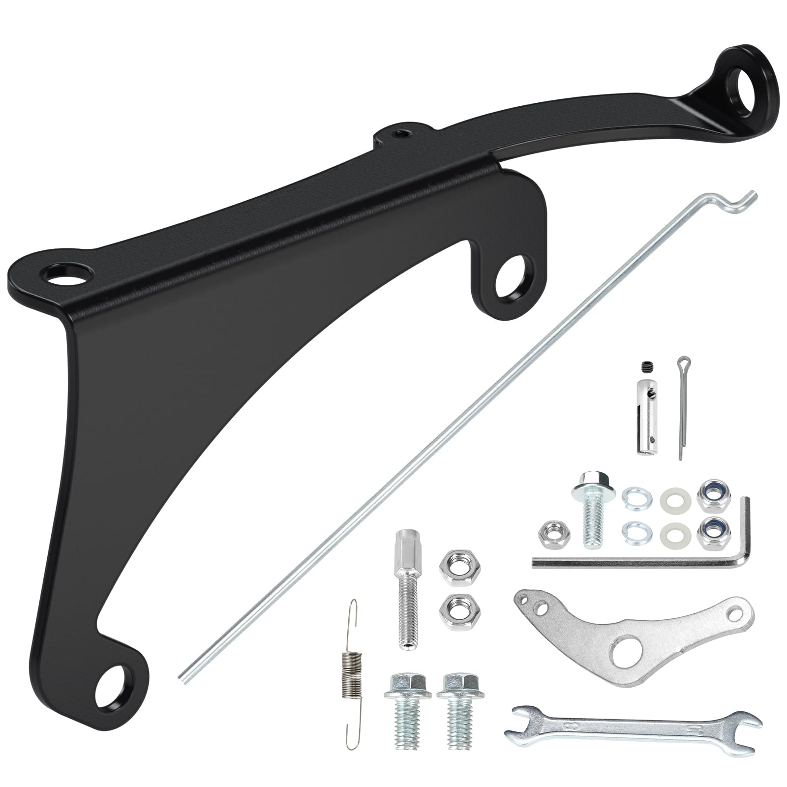 CILOYU throttle bracket front view showing sturdy mounting for improved control