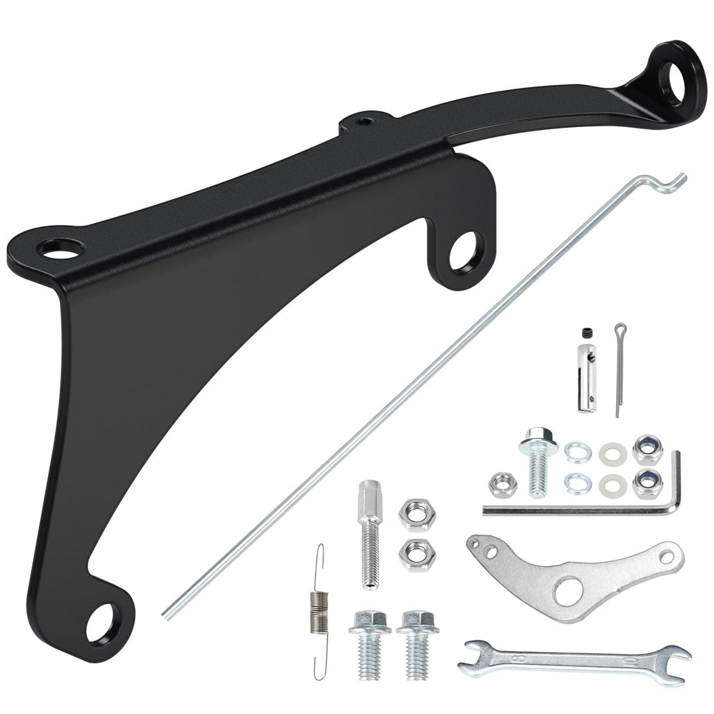 CILOYU throttle bracket front view showing sturdy mounting for improved control