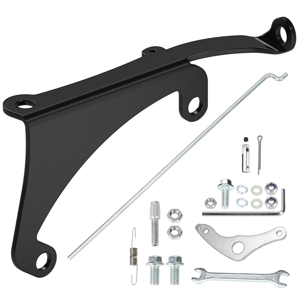 CILOYU throttle bracket front view showing sturdy mounting for improved control