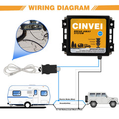 CINVEI side-load switch mounted on trailer frame demonstrating secure placement and reliable operation