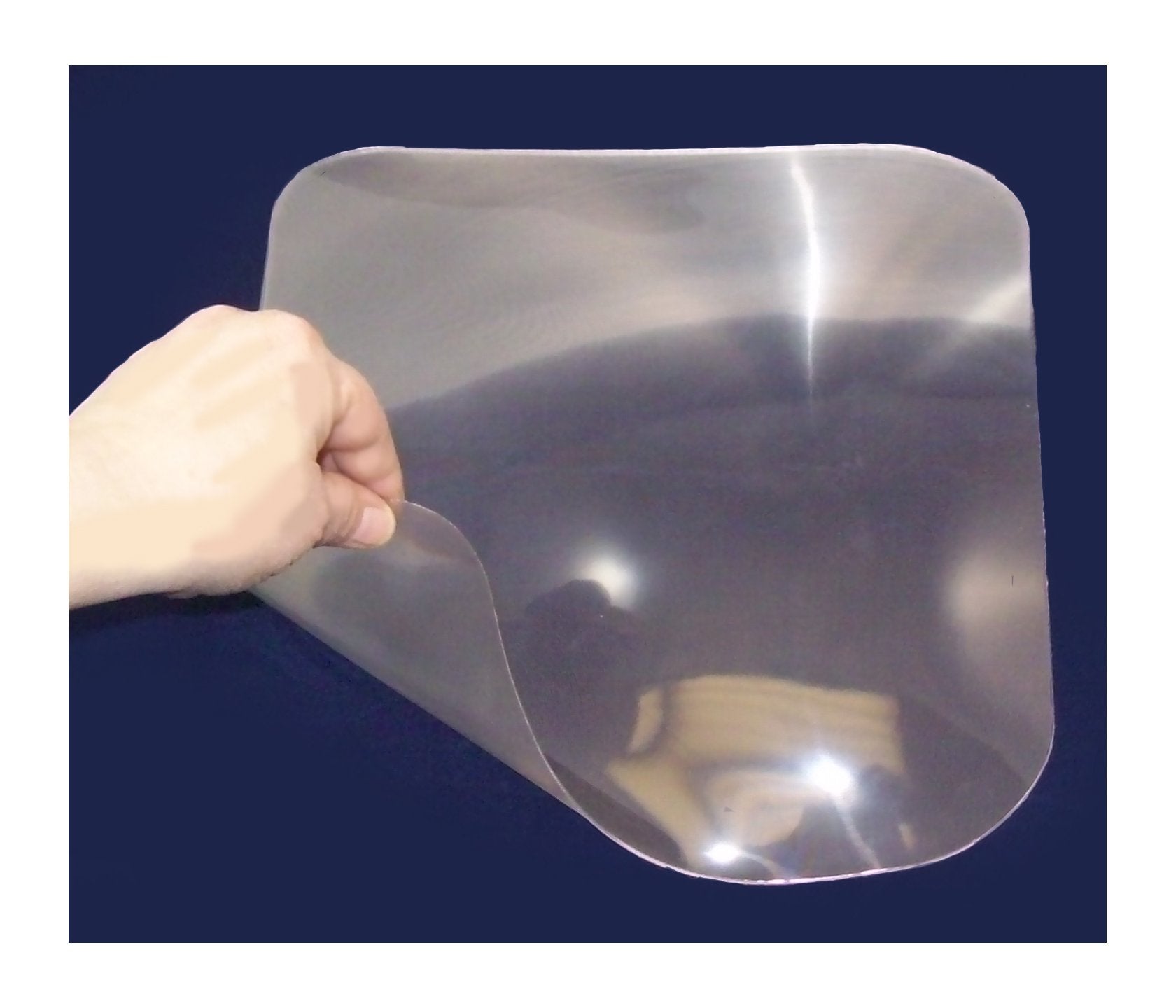 CIPA wide angle lens close-up of polyvinyl texture demonstrating clarity and durability